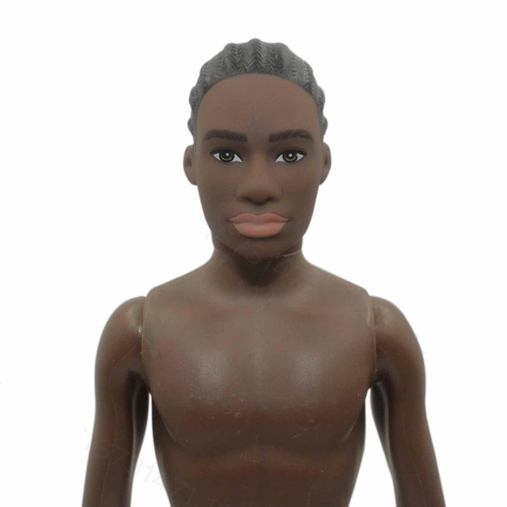 30cm Black African Doll Black Skin Men And Women Couple Models New Naked African Doll Joint Movable Girls Play House Toys