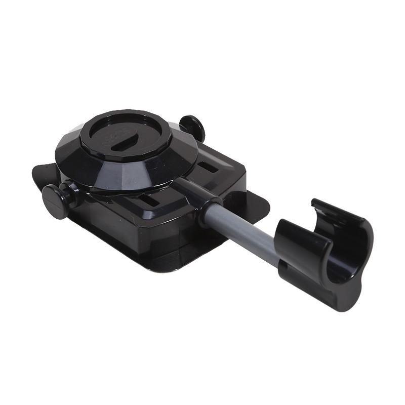 Nastavitelný držák sprchové hlavice o 360° Samolepicí Nástěnný Držák ruční sprchové hlavice Univerzální