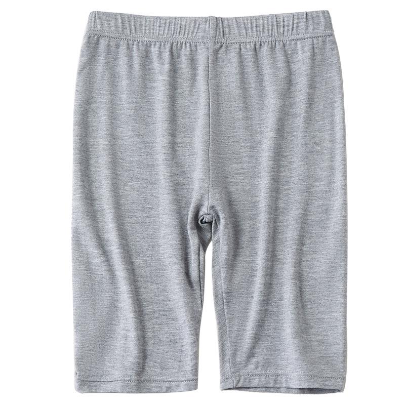 Sommerliche Fünf-Punkt-Modal-Leggings für Mädchen - Vielseitig, Dünn, Atmungsaktiv, Elastisch