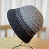 Woolen Hat, Knitted Hat for Women, Autumn and Winter Face-covering Bucket Hat, Versatile Casual Hat, Trendy Large Brim, Warm Fisherman Hat