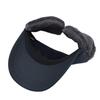 Winter Simple Sun Visor with Fluffy Ear Cold Protection SLV1301 [With Moons] Hat, Flaps, Women's, (Black)