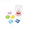 Hot Petal Silicone Wine Glass Label Wine Glass Sticker Wine Glass Identifier Flat Clip Wine Label