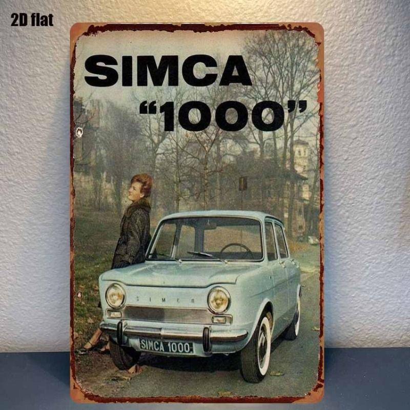 Avant-Garde Automotive Metal Art Painting for Garage Decor