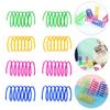 40 Pieces Durable Rubber Spring Toys for Cat Play and Interaction Assorted Color