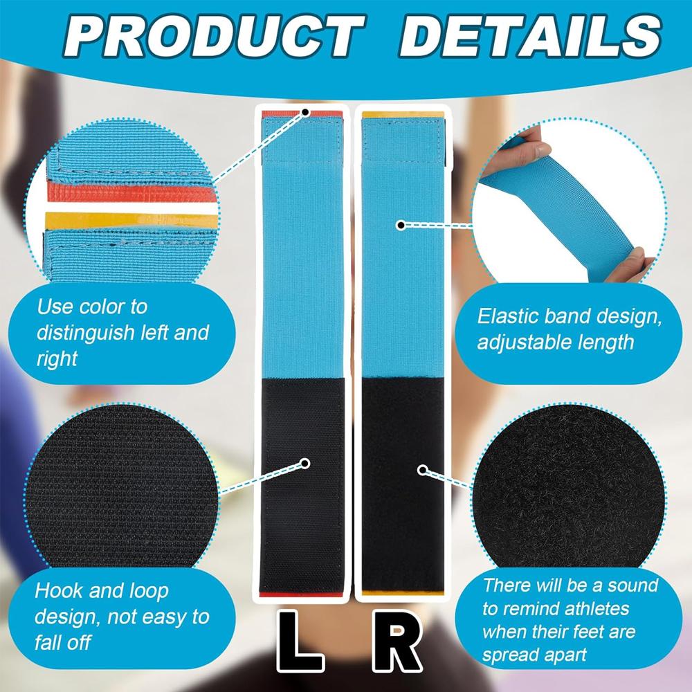 1Pcs Sticky Toes For Gymnastics – Tumbling Trainer & Back Handspring Aid | Adjustable Ankle Straps - Perfect For Kids,Athletes
