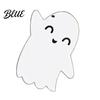 Modern Minimalist Halloween Props Wooden Ghost Hanging Sign Spooky Wood Sign with Jute Rope Cute Easy Install Party Wall Decor Decor Rustic