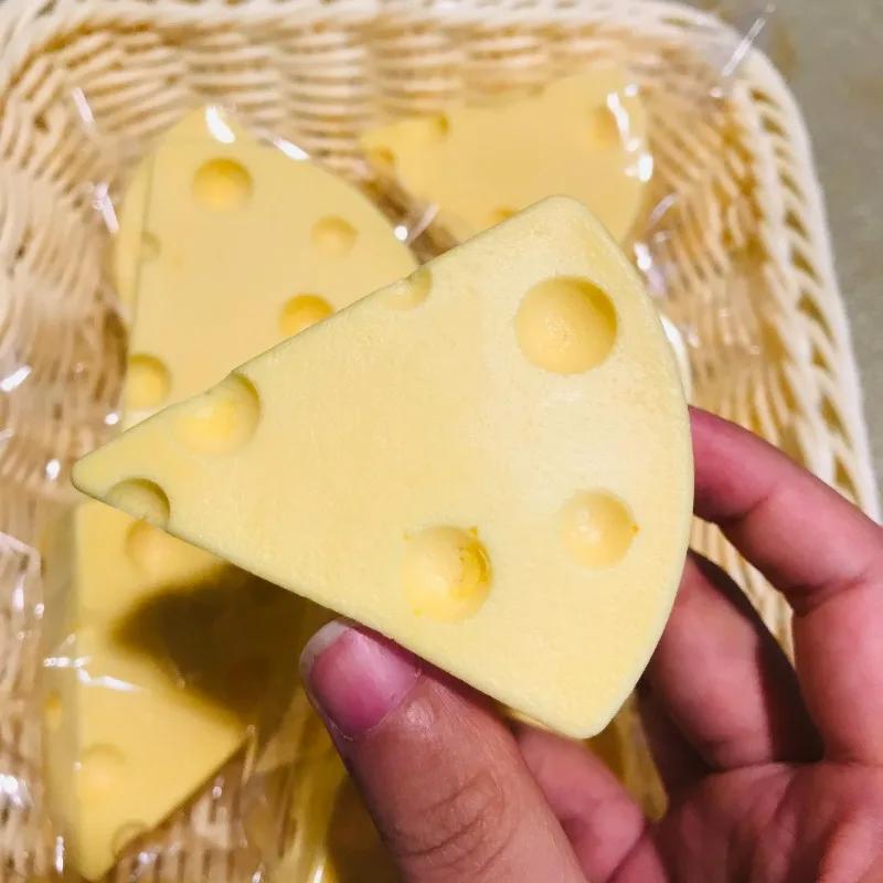 Sticky Cheese Slow Rebound Super Soft Kneading Slow Rebound Kneading Pressure Relief Vent Toy Squid Slowly Rising