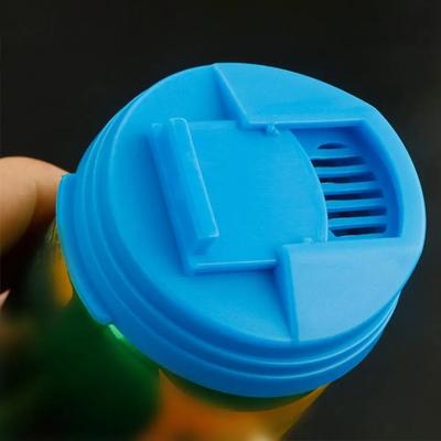 Kolsyrade Dryckestillbehör Återanvändbart Flasklock Plastlock till Läskburk Läckagesäkra Burkockar Dryck Läsk