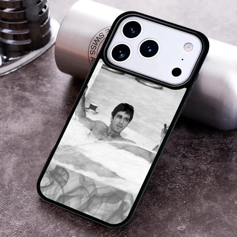 Scarface Tony Montanna Poster Phone Case For iPhone 17,16e,15,14,13,12,11,Mini,Pro,MAX soft Silicone Cover