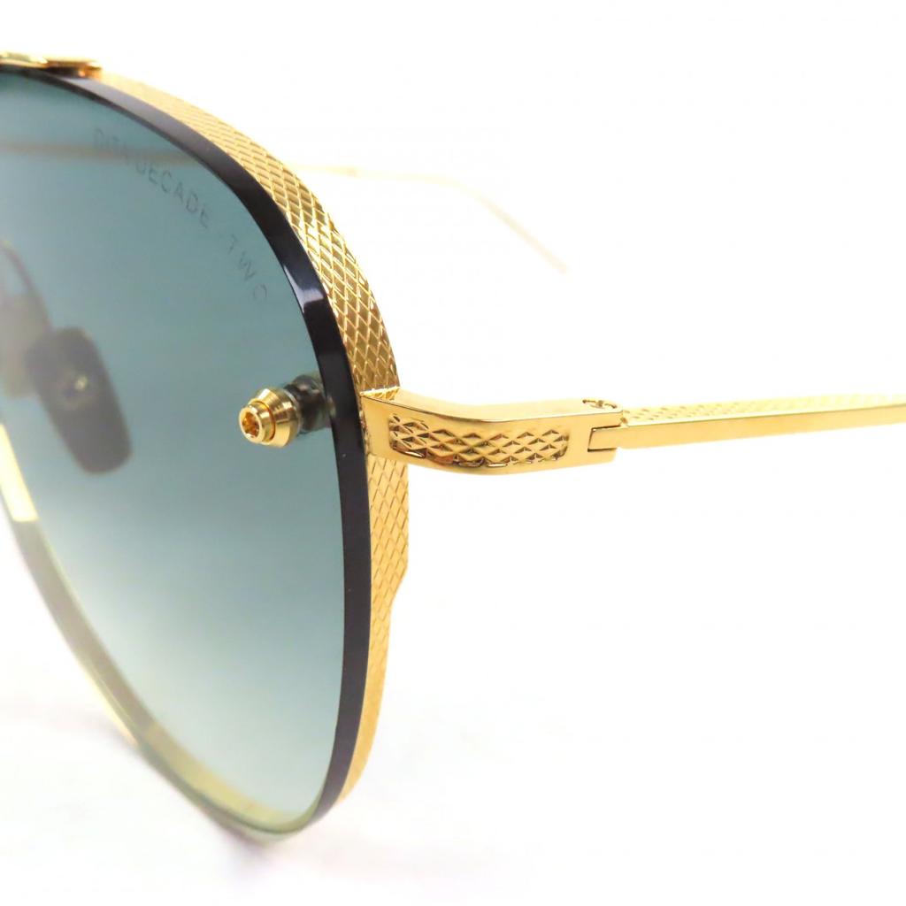 Pristine DITA Sunglasses DECADE-TWO Gold Mens DRX-2082-L Used