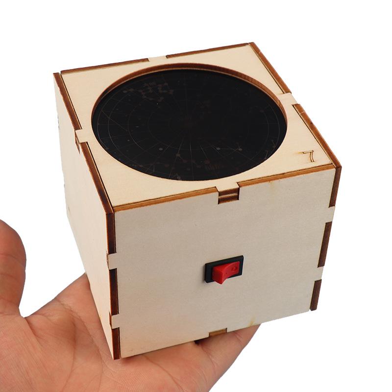 Starry Lights DIY Planetarium: Sky Light Science Experiment Kit 8x9x9 cm