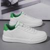 New Men White Shoes Unisex Comfortable Soft Men Casual Sneakers Lightweight Solid Skateboard Shoes Big Size 36-45 Male Flat Shoe