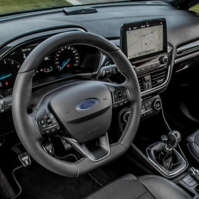 Compatible Ford Fiesta MK8 Focus Steering Wheel Sequin Trim (2017-2022)
