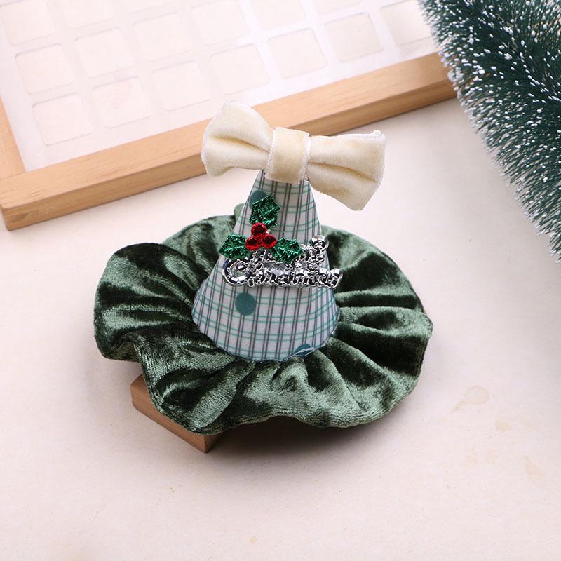 2025 New Christmas Ornaments: DIY Headwear, Kids' Hair Clips, Red Santa Hats, Pet Accessories