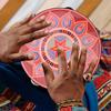 8 Inch Wooden Tambourine - Hand Held Musical Instrument with Stainless Steel Jingles, Multi-Color Design for Dance, Performance, Wedding, and Parties