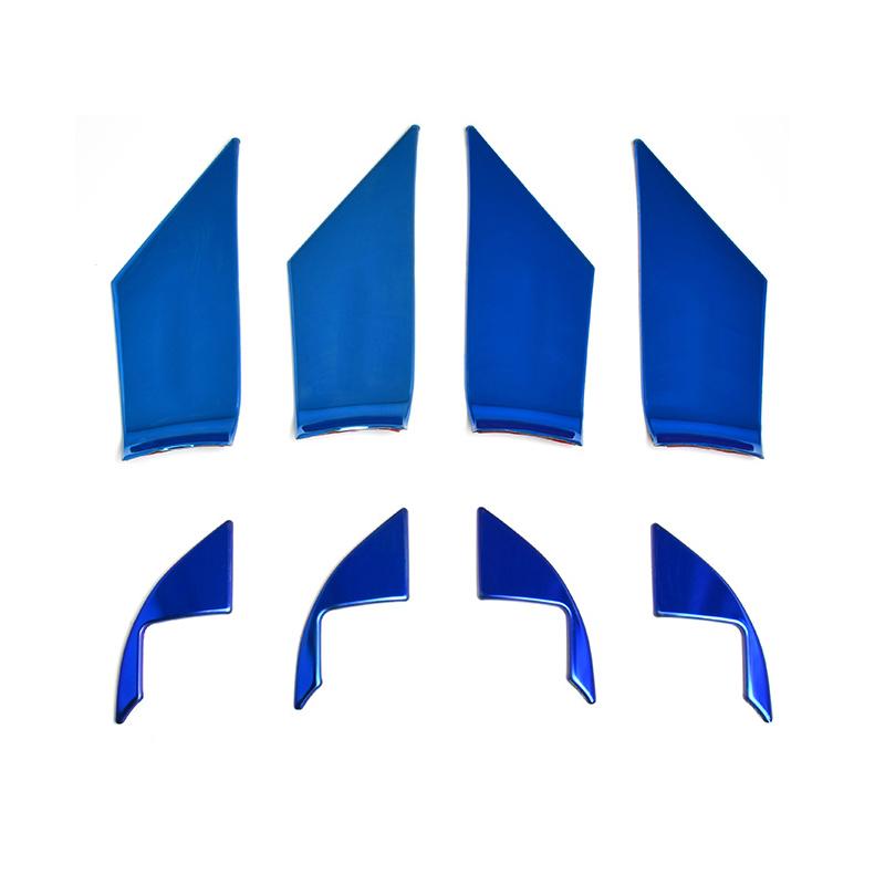 For Toyota Camry 70 XV70 2018-2021 2022 2023 Stainless Car Inner Door Bowl Trim Frame Cover Case Stickers Decoration Accessories