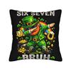 Pillow Cover Funny Meme 6-7 Shamrock Six Seven 6 7 St Patricks Day 67 Cute Funny Pillow Case For Sofa Car Home Decor Pillowcases