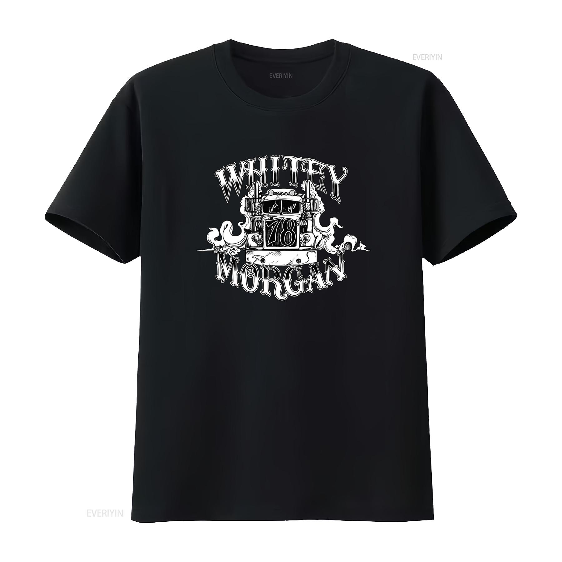 

Whitey Morgan And The 78s Black T Shirt All Sizes Available Long Or s vintage Washed Breathable Unisex designer clothes 4XL