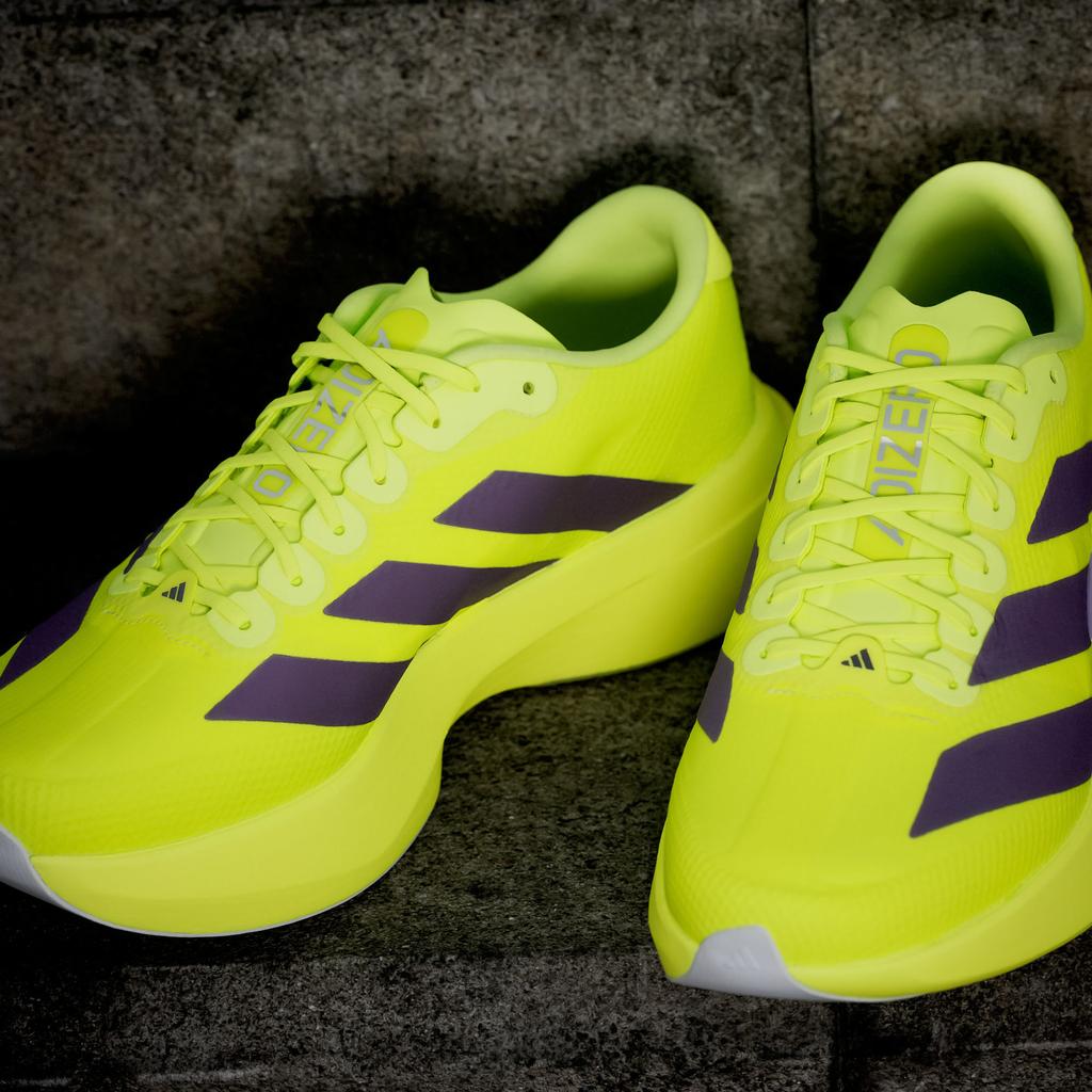 adidas Adizero Evo SL Solar Yellow Plum
