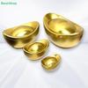Gold Ingot Shaped Tin Box, Chinese Style Metal Treasure Container for Candy/Gift/Party Decor