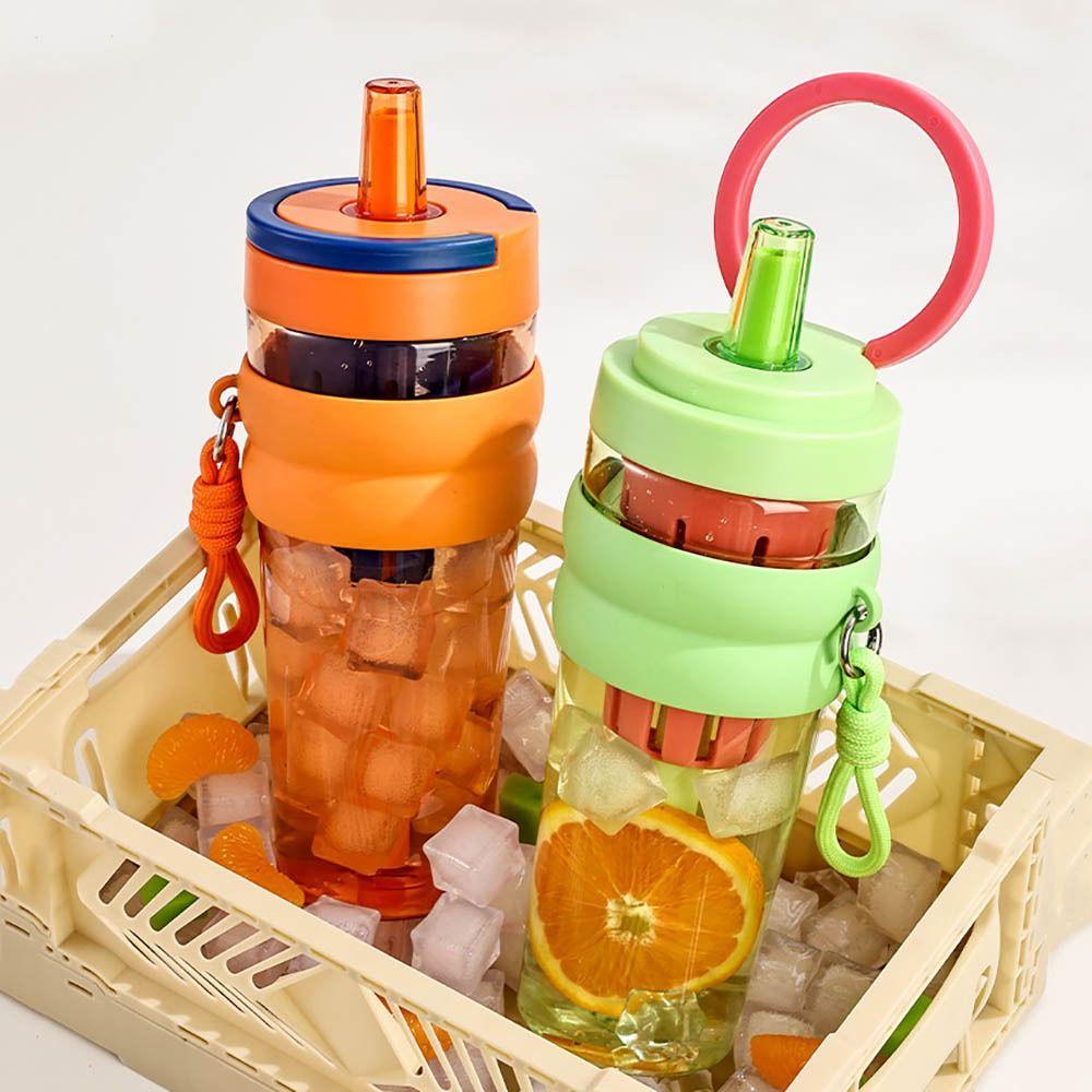 

Plastic Sports Water Bottle Leakproof Water Cup New Drinking Cup синій