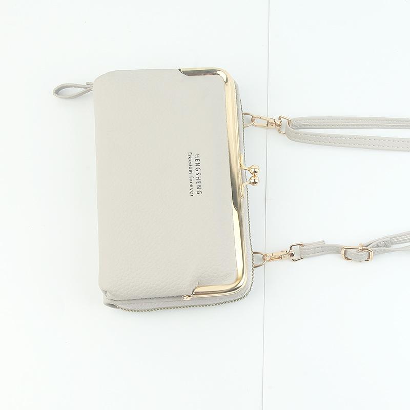 Modische Damen Geldbörse Münzbörse Große Kapazität Handy Tasche Kartenfächer Clutch Tasche Bargeld Aufbewahrung