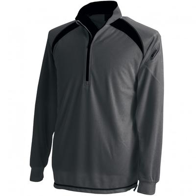 TS DESIGN Long Sleeve Half Zip 3025 Charcoal Gray L (for Autumn/Winter)