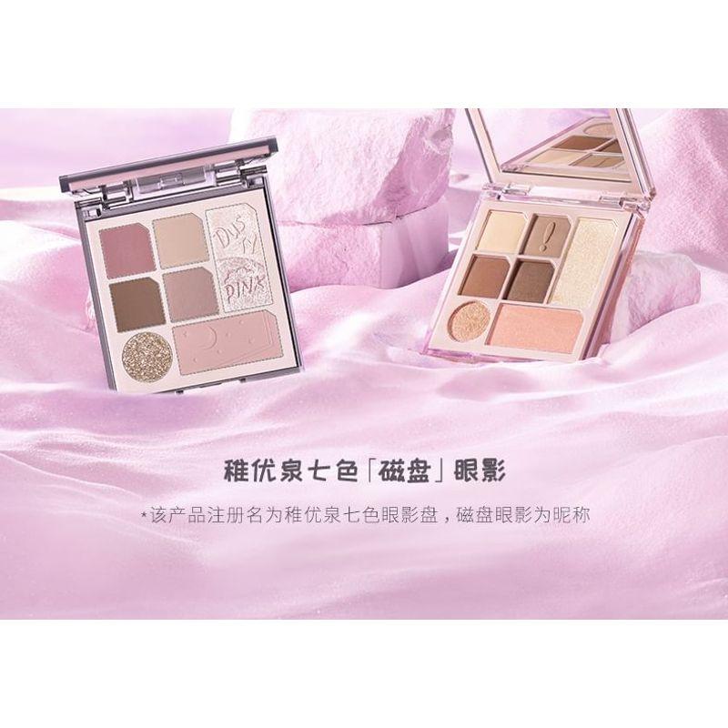 CHIOTURE - Seven-Color Disk Eyeshadow Palette - 5 Types