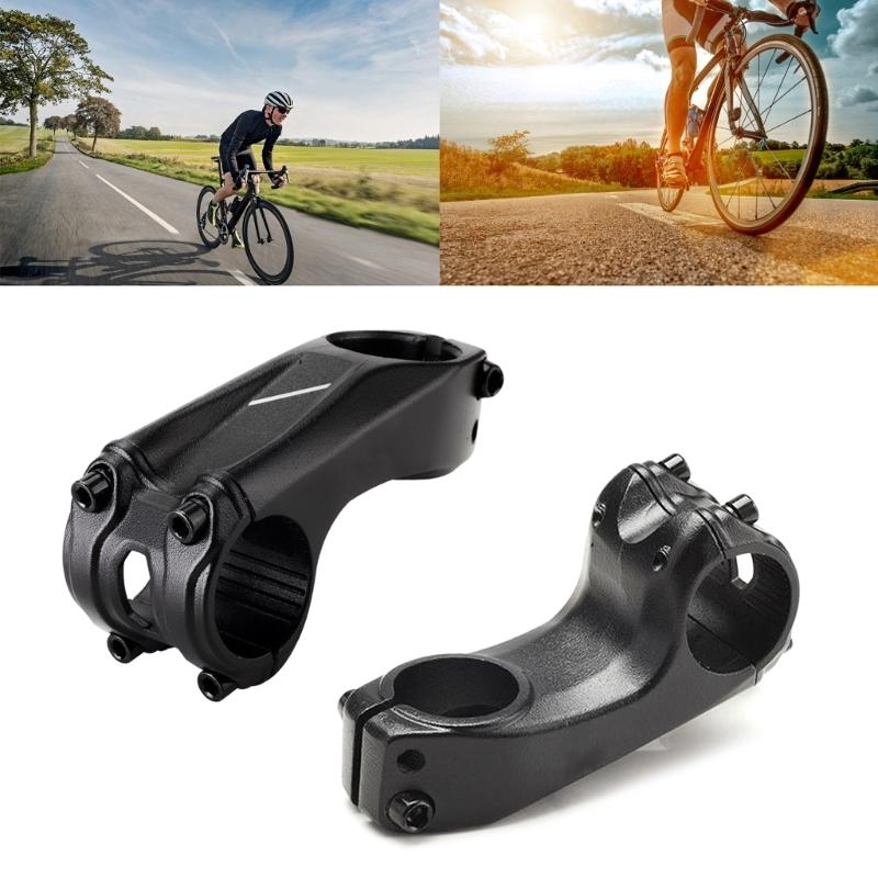 Adjustable Mountain Bike Stem 31.8mm Bike Stem Risers Handlebar Aluminum Alloy Mountain Bike Handlebar Risers Extender