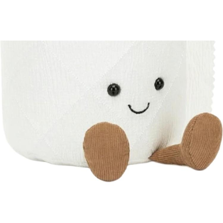 JELLYCAT Fun Items Series Toilet Paper Cute Doll Plush Doll 15cm High