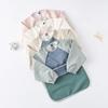 Waterproof Long Sleeve Bib Soft Children PU Bibs Quick-Dry Toddlers Feeding Apron  Infant Use