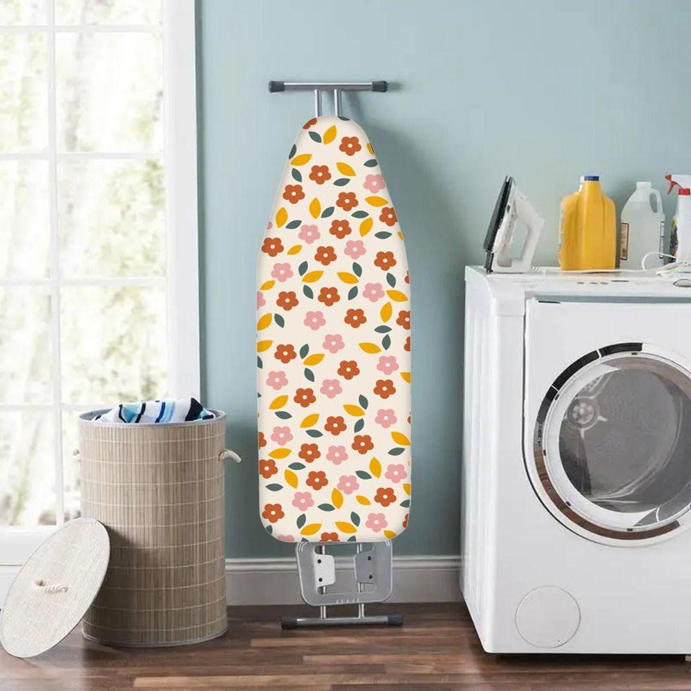 Floral Pattern Ironing Board Cover Thickened Ironing Heat Shield  for Ironing Table Accessories