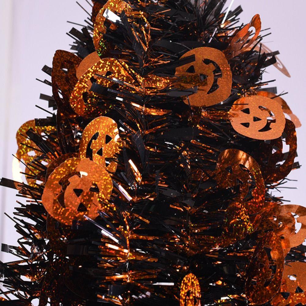 Environmental Friendly Halloween Pull Flowers Pendant Pumpkin Skeleton Pendant Halloween Decor