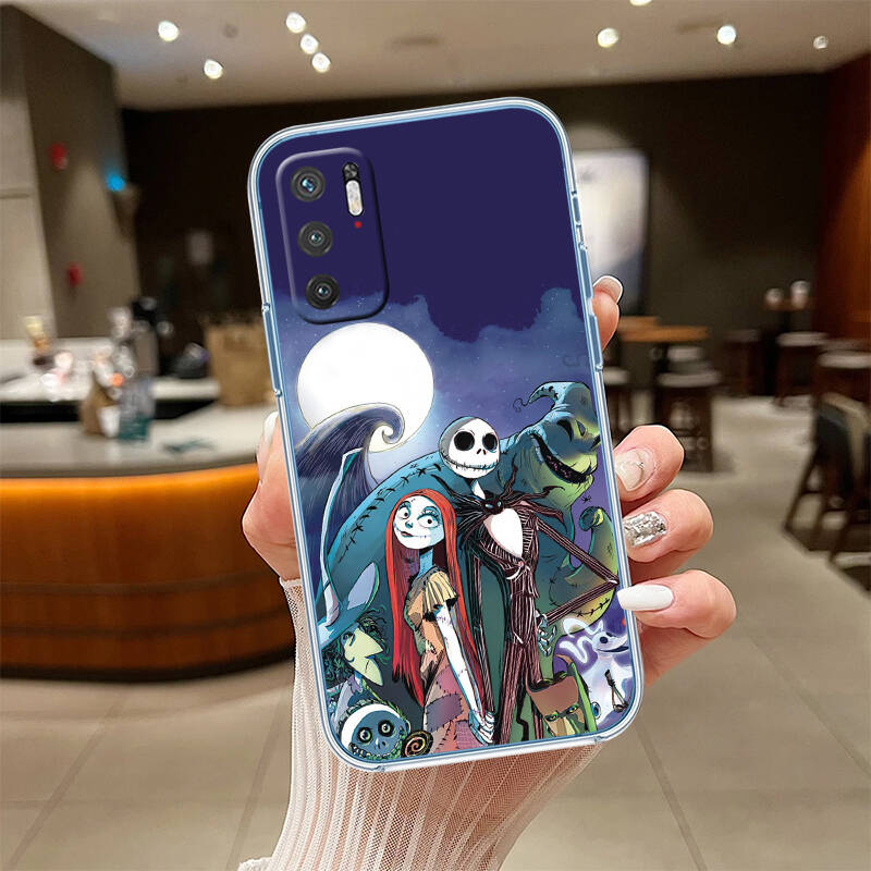 Nightmare Before Christmas Phone Case for Motorola G14 G15 G24 G30 G31 G32 G34 G41 G42 G51 G52 G50 G60S G60 G62 G72 G71 G73 G84 G85 G200 E32
