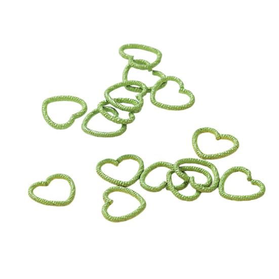 50Pcs Girl Hairpins Easy to Wear Heart-Shaped Hairpins Broken Hair Fixer Vibrant Color Decorative Hair