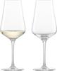 Zwiesel Glass (ZWIESEL GLAS) Break-Resistant Bouquet Wine Glasses, Suitable for Red and White Wines, Pair of 2, Machine-Made (m123739)