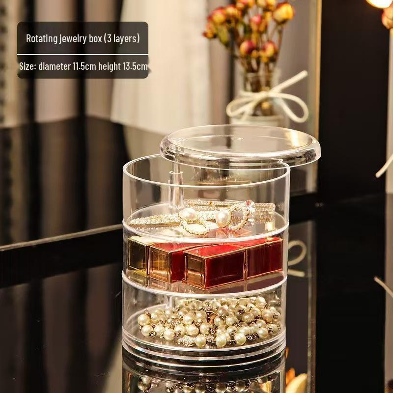 Trendige Schmuckaufbewahrungsbox für Armbänder, Ohrringe und Haarschmuck – Perfekt für Mädchen-Schreibtische