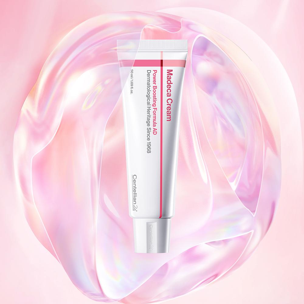 [centellian24] Pink Madeca Cream Advanced AD Set (3x50ml Cream + 500ml Toner)