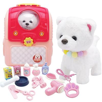 Çantanıza sığan bebek köpek yavrusu popo, pembe, 290 mm, Koreli çocuklar için popüler oyuncaklar