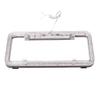 Universal 54 LED 12V Lighting Acrylic Plastic License Plate Cover Frame Kit