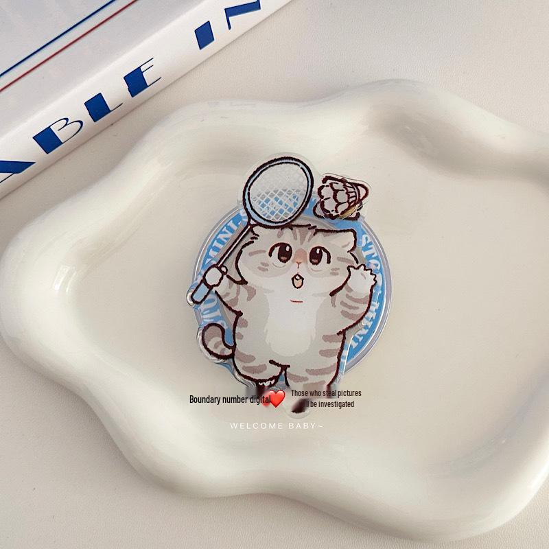 

Rhinestone Heart Cat MagSafe-Compatible Magnetic Bracket with Strong Suction and Retractable Airbag