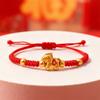 Chinese Style Horse Year Bracelet 2026 2026 Horse Year Fortune Bracelet Lucky Pony Red Rope  Girls