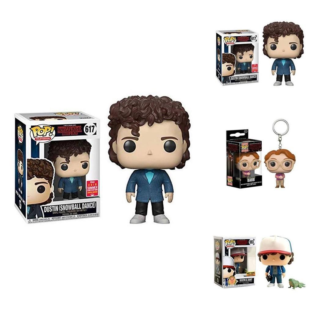 Samlarobjekt Stranger Things Eleven Nyckelringsfigur Med Resinmaterial