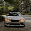 Lemon Yellow Angel Eyes Fit For BMW M2 2 series DRL multicolor LED F22 F23 F87 LCI daytime running light 63117494851 63117494852