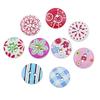 100Pcs Simple Buttons Durable Exquisite Crafts 2 Holes Buttons for Cardigan Sweater