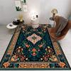 Retro Bohemian Persian Carpet Anti-Slip Wear-resistant Rug Indoor and Outdoor Living Room Bedroom Easy Clean Home Decor Classic