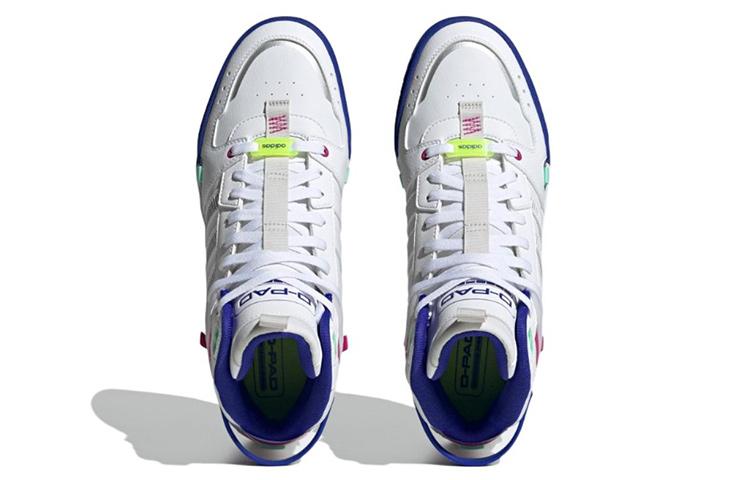 adidas Neo D Pad 'White Blue Purple' HQ6556