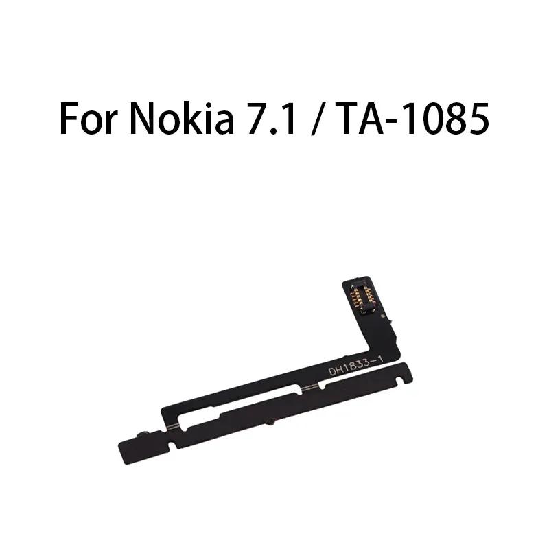 Power ON OFF Mute Switch Control Key Volume Button Flex Cable For Nokia 7.1 / TA-1085