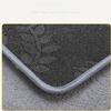Coral Fleece Emboss Bathroom Cashmere Thickening Mat Bath Non-slip Carpets In Wash Basin Bathtub Side Floor Rug Shower Room Doormat Memory Foam 3D Pad