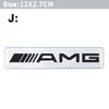 AAVV1 Car Aluminum Sticker Emblem Badge Decals Accessories For Mercedes-Benz A/B/GLA/CLA Smart AMG W108 W124 W126 W140 W168 W169 W176